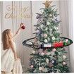 Electric Christmas Tree Train Toy with Light,Sound,Hanging Xmas Train for Around The Tree
