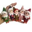 5pcs Blind box ELF ON SHELF Spirit Elf Doll Christmas Elf Baby Long Legs Doll Ornament Boys and Girls