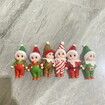 5pcs Blind box ELF ON SHELF Spirit Elf Doll Christmas Elf Baby Long Legs Doll Ornament Boys and Girls