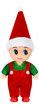 5pcs Blind box ELF ON SHELF Spirit Elf Doll Christmas Elf Baby Long Legs Doll Ornament Boys and Girls