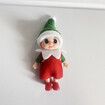 5pcs Blind box ELF ON SHELF Spirit Elf Doll Christmas Elf Baby Long Legs Doll Ornament Boys and Girls