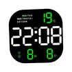 Extra Large Hanging Clock with Remote Control Day and Date for Elderly Clear Display USB Powered Digital Calendar Alarm Clock Dementia Alzheimers Clock