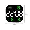 Extra Large Hanging Clock with Remote Control Day and Date for Elderly Clear Display USB Powered Digital Calendar Alarm Clock Dementia Alzheimers Clock