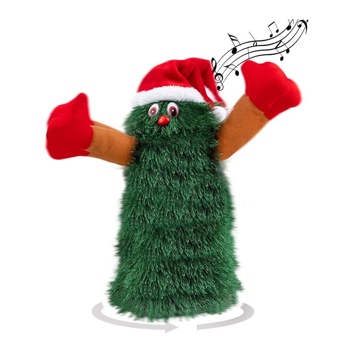 Kid Friendly Singing And Dancing Christmas Tree Musical Rotating Animated Decorations Christmas Gift