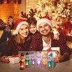 Led Christmas Elfs Doll Twins Baby Doll Elf for Christmas New Year and Christmas Color Green