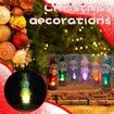 Led Christmas Elfs Doll Twins Baby Doll Elf for Christmas New Year and Christmas Color Green