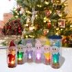Led Christmas Elfs Doll Twins Baby Doll Elf for Christmas New Year and Christmas Color Green