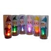 Led Christmas Elfs Doll Twins Baby Doll Elf for Christmas New Year and Christmas Color Green