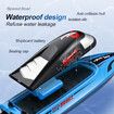 2.4Ghz RC Boat, 40 KM/H High Speed Remote Control Boat for Kids, for Lakes and Pools, Low Battery Alarm (Blue)