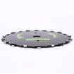 Chainsaw Tooth Brush Cutter Blade,23cm Brush Blades with Saw Chain Cutter for Trimmer,Weed Eater