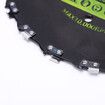 Chainsaw Tooth Brush Cutter Blade,23cm Brush Blades with Saw Chain Cutter for Trimmer,Weed Eater