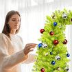 1.5M Prelit Christmas Tree Driftwood Artificial 10m Battery 100 LED light Christmas Tree for Indoor Use Plastic Trees Base Holiday Decor