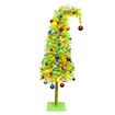 1.5M Prelit Christmas Tree Driftwood Artificial 10m Battery 100 LED light Christmas Tree for Indoor Use Plastic Trees Base Holiday Decor