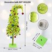 1.5M Prelit Christmas Tree Driftwood Artificial 10m Battery 100 LED light Christmas Tree for Indoor Use Plastic Trees Base Holiday Decor