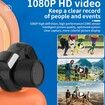 Mini Keychain Camera,1080P 2MP Mini Thumb Sized Camera Keychain,Micro Video Camera Camcorder,with 100 Mins Battery Life
