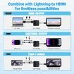 Car TV Mate,HDMl Multimedia Adapter for Cars with Factory Wired CarPlay,Car TV Converter,2.4GHz WiFi,Plug and Play