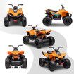 McLaren Ride On Car Licensed 12V Electric ATV Quad Bike 4 Wheeler Toy Motorised Vehicle with Twin Motor LED USB Rechargeable Battery MP3