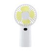 Portable Handheld Fan 5 Speeds Mini Air Cooler USB Rechargeable Small Electric Desk Summer Cooling Quiet Personal Travel Camping Essentials 4000mAh