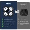 Boxing Machine Music Smart Bluetooth Trainer Wall Mounted LED Electronic Workout Focus Training Gloves Home Office Gym Fitness Black