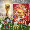 World Cup Advent Calendar for Boys Girls Kids, Football Gifts Party Favors 24 Days Countdown to Christmas Surprise Gifts for Little Football Fans