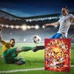 World Cup Advent Calendar for Boys Girls Kids, Football Gifts Party Favors 24 Days Countdown to Christmas Surprise Gifts for Little Football Fans