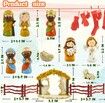 Nativity Advent Calendar  Nativity Set for Kids Christmas Advent Calendar for Kids Boys Girls Teens Toddler Children Christian Religious Advent Calendar Gifts Toy