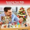 Kids Holiday Advent Calendar 2024, 24 Surprise Holiday Gifts with Toys, Countdown to New Year and Christmas, Christmas Gifts for Kids, Kids Toys for 3 4 5 6 7 8 Year Old Boys Girls