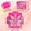 Dance Mat Toys for Girls, Dance Mixer Rhythm Step Play Mat, Dance Pad with LED Lights, Built-in Music, Dance Game Toy Gifts