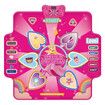 Dance Mat Toys for Girls, Dance Mixer Rhythm Step Play Mat, Dance Pad with LED Lights, Built-in Music, Dance Game Toy Gifts