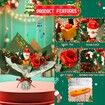 2024 Advent Calendar 24 Days Flower Bouquet Building Block Christmas Countdown Calendar,Artificial Wildflower Botanical Collection