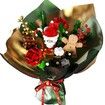 2024 Advent Calendar 24 Days Flower Bouquet Building Block Christmas Countdown Calendar,Artificial Wildflower Botanical Collection