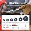 Circular Saw Blade Sharpener Grinder 370W 3600RPM & 5-inch Grinding Wheel