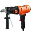 Diamond Core Drilling Machine, 4in Handheld Wet Concrete Core Drill Rig, 1100-2400RPM Two Speed & 1-1/4" Thread & 2 Bubble Levels, 3-4in Drilling Diameter for Concrete Brick Block Stone, 1500W