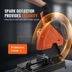 Abrasive Chop Saw, 14"/355mm Blade Diameter Cut Off Saw, 2300W 3600RPM Steel Cutting Machine, 0-45° Adjustable Angle Miter Saw for Cutting Metal Cutting Chop Saw for Steel/Rebar/Iron/Aluminum