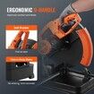Abrasive Chop Saw, 14"/355mm Blade Diameter Cut Off Saw, 2300W 3600RPM Steel Cutting Machine, 0-45° Adjustable Angle Miter Saw for Cutting Metal Cutting Chop Saw for Steel/Rebar/Iron/Aluminum