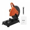 Abrasive Chop Saw, 14"/355mm Blade Diameter Cut Off Saw, 2300W 3600RPM Steel Cutting Machine, 0-45° Adjustable Angle Miter Saw for Cutting Metal Cutting Chop Saw for Steel/Rebar/Iron/Aluminum