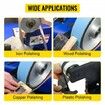 Belt Grinder 2" x 72" Wheel Set, Belt Knife Grinder Wheel Set, Aluminum Belt Grinder Wheel Crowned for Knife Grinder with 4" Drive Wheel (0.94" Bore), 3" Tracking Wheel and 2 x 2" Idler Wheels