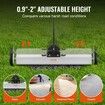 24.9 kg Rolling Magnetic Sweeper with Wheels,Push-Type Magnetic Pick Up Sweeper, Large Magnet Pickup Lawn Sweeper with Telescoping Handle, Easy Cleanup of Workshop Garage Yard