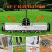 36-Inch Magnetic Sweeper with Wheels Telescoping Magnetic Pickup Tool