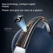 Portable Neck Fan Bladeless Cooling Plate Three Light Modes 8000mAh Battery Operated, 5 Speeds Adjustable, Faster Cooling Blue