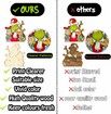 Christmas Tree Decorations, 24Pcs Wood Grinchs Christmas Tree Hanging Ornament Holiday Xmas Ornaments Grinchs Christmas Decorations Decor Home Indoors
