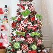 21pcs Christmas Hanging Ornaments, Paper Cards Christmas Thief Cutouts Hanging Decorations for Christmas Tree Party Supplies Home Door Wall Decor