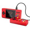 Portable Game Console, K8 Model, 500 Classic FC Games, Support Rechargeable Battery to Connect with TV (Red)