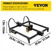 Desktop Laser Engraver 12.2"x11.8" Large Engraving Area 5.5W Laser Power