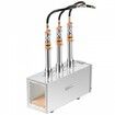 Portable Propane Forge 3 Burner Farrier Forge 2600鈩?Knife Metal Square