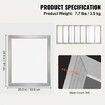 Screen Printing Kit Silk Screen Printing Frame 20x24in 305 Count Mesh 6pcs