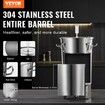 304 Stainless Steel Kettle, 8 GALLON Beer Brew Fermentor, Brew Bucket Fermentor for Brewing, Home Brewing Supplies with Base, Kettle Stock Pot Includes Lid, Handle, Valve, Spigot, Thermometer