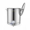 Stainless Steel Home Brew Kettle Set 16Gal Beer Stock Pot with Accessories