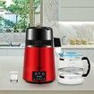 4L Water Distiller Distilled Water Maker 1 L/H w/ Timing Dual Temp Red