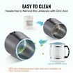 Water Distiller, 4L 1.05 Gallon Pure Water Purifier Filter For Home Countertop, 750W Distilled Water Maker, Stainless Steel Interior Distiller Water Making Machine to Make Clean Water, Gray